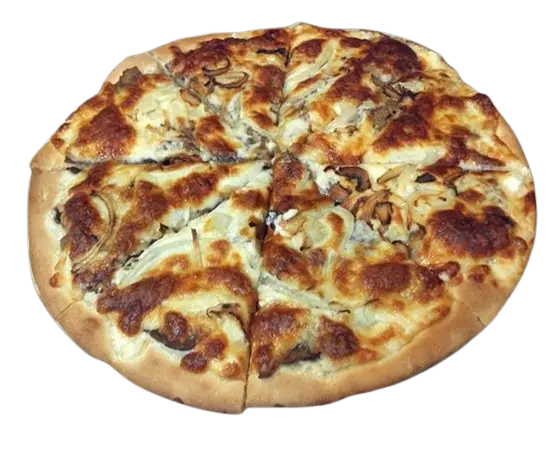 Chicken Supreme pizza with mixed toppings