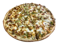 Chicken Supreme pizza with mixed toppings