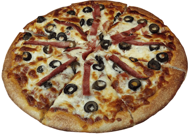 Chicken Supreme pizza with mixed toppings