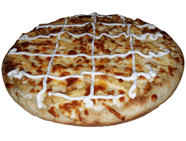 Chicken Supreme pizza with mixed toppings